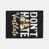 Couverture Polaire Dont Hate Ventilate Resratory Therast Pulmono  (Devant (Horizontal))