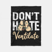 Couverture Polaire Dont Hate Ventilate Resratory Therast Pulmono  (Devant)