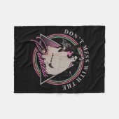 Couverture Polaire Don't Mess With The Princess +  (Devant (Horizontal))