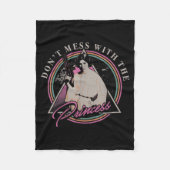 Couverture Polaire Don't Mess With The Princess +  (Devant)