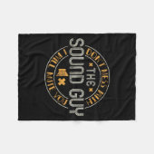 Couverture Polaire Don't Mess With The Sound Guy Will Mute You - O En (Devant (Horizontal))