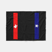 Couverture Polaire Don't Mess With Trans Kids Texas Pride Protect Tra (Devant (Horizontal))