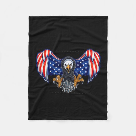 Couverture Polaire Don't Off Old People The Older We Get Eagle &amp;  (Devant)