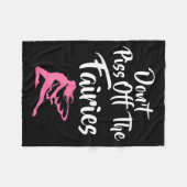 Couverture Polaire Don't Off The Fairies Fairytale Fantasy Fairy (Devant (Horizontal))