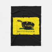 Couverture Polaire Don't Put Soap On Me  (Devant)