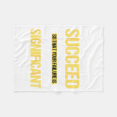 Couverture Polaire Don't Succeed Statistically Significant Science Pu (Devant (Horizontal))