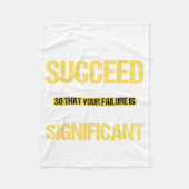 Couverture Polaire Don't Succeed Statistically Significant Science Pu (Devant)