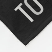 Couverture Polaire Don't Take Me To Your Leader Funny Alien  (Coin)