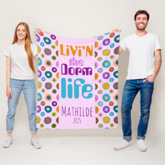 Couverture Polaire Dorm dortoir doux décor de la maison pour elle