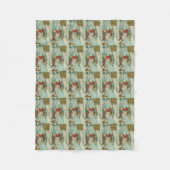 Couverture Polaire Dormir de Noël avec enfants (Devant)