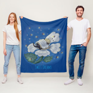 Couverture Polaire Dormir l'abeille