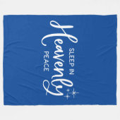 Couverture Polaire Dors En Paix Céleste (Devant (Horizontal))