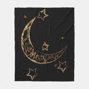 Couverture Polaire Dos confortable de n de lune