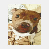 Couverture Polaire Douce Pibble Face (Devant)