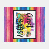 Couverture Polaire Douce & Sassy (Devant (Horizontal))
