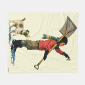 Couverture Polaire Douche à neige (Devant (Horizontal))