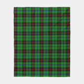 Couverture Polaire Douglas Black Tartan (Devant)