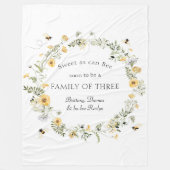 Couverture Polaire Doux comme peut BEE Baby Fleece Blanket (Devant)