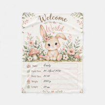 Doux design de bébé lièvre avec champs de données