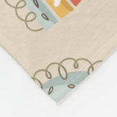 Couverture Polaire Doux, émotionnel comme l'amour d'une mère (Coin)