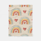 Couverture Polaire Doux, émotionnel comme l'amour d'une mère (Devant)