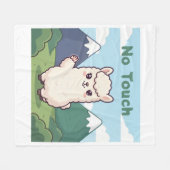 Couverture Polaire Doux lama (Devant (Horizontal))