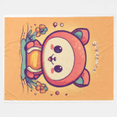 Couverture Polaire Doux lunettes (Devant (Horizontal))