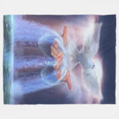 Couverture Polaire DOVE entre les mains de DIEU (Devant (Horizontal))