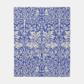 Couverture Polaire Dove et Rabbit, William Morris (Devant)