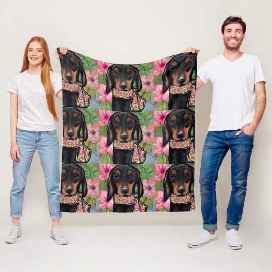 Couverture Polaire Doxie (En situation)
