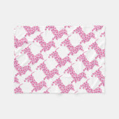 Couverture Polaire DOXIE-Coeurs (Devant (Horizontal))