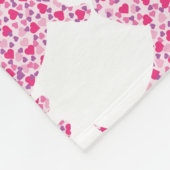 Couverture Polaire DOXIE-Coeurs (Coin)