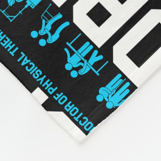 Couverture Polaire DPT Docteur en physiothérapie  (Coin)