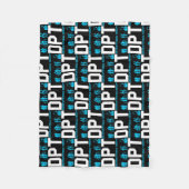 Couverture Polaire DPT Docteur en physiothérapie  (Devant)