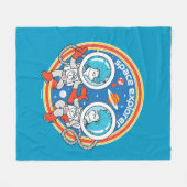 Couverture Polaire Dr Seuss | Cadet Un Cadet Deux Espace Explorer (Devant (Horizontal))
