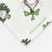 Couverture Polaire Dr Seuss | Chat dans le Motif Casquette Clover (Coin)