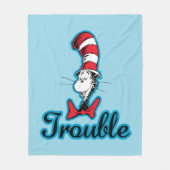Couverture Polaire Dr Seuss | Chat dans le problème du Casquette (Devant)
