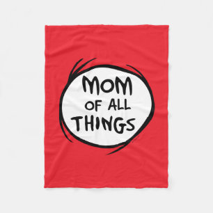 Couverture Polaire Dr. Seuss Chose Chose Deux - Maman de toutes Chose