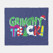 Couverture Polaire Dr Seuss | Grinchy Trick (Devant (Horizontal))