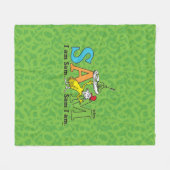 Couverture Polaire Dr. Seuss | Je suis Sam. Sam je suis. (Devant (Horizontal))