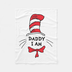 Couverture Polaire Dr. Seuss   Le Chat dans le Chapeau - Papa je suis