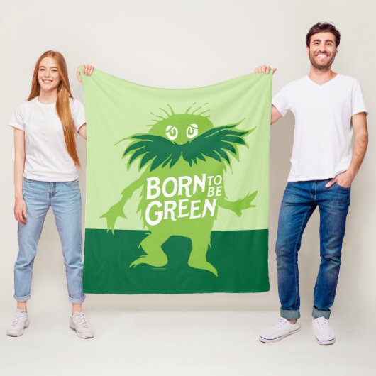 Couverture Polaire Dr Seuss | Lorax - Né Pour Être Vert (En situation)