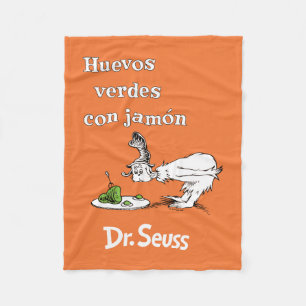 Couverture Polaire Dr. Seuss Œufs verts et jambon espagnol