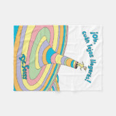 Couverture Polaire Dr. Seuss | Oh, vous irez loin ! (Devant (Horizontal))