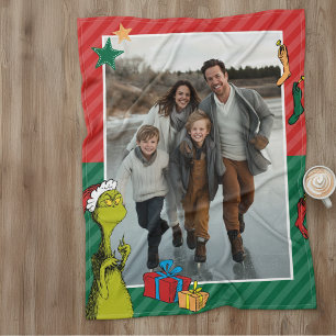 Couverture Polaire Dr. Seuss Photo de famille des Grincheux pour le