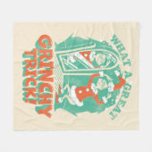 Couverture Polaire Dr Seuss | Quelle belle petite queue de Grinchy ! (Devant (Horizontal))