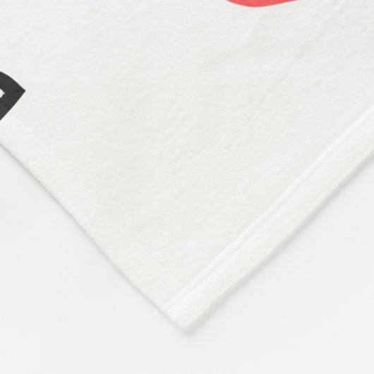 Couverture Polaire Dr. Seuss Valentine | Conception XOXO (Coin)