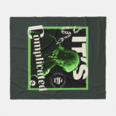 Couverture Polaire Draco Malfoy - "C'est compliqué" (Devant (Horizontal))