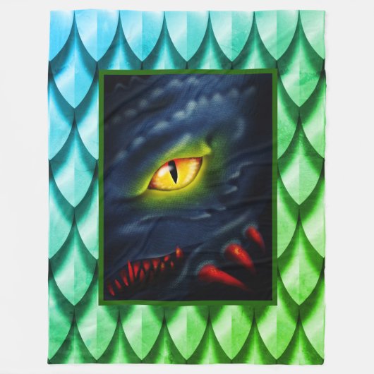 Couverture Polaire Dragon (Devant)