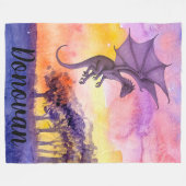 Couverture Polaire Dragon (Devant (Horizontal))